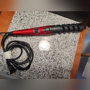 Red Curling Iron